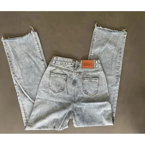 Princess Polly Denim Jeans Sz 2 XS - Picture 2 of 4